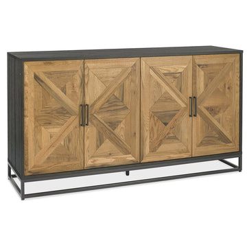 Bentley Designs Indus Rustic Oak Wide Sideboard | Taylors on the High Street
